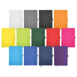 A5 PU Notebooks with Pen Holder